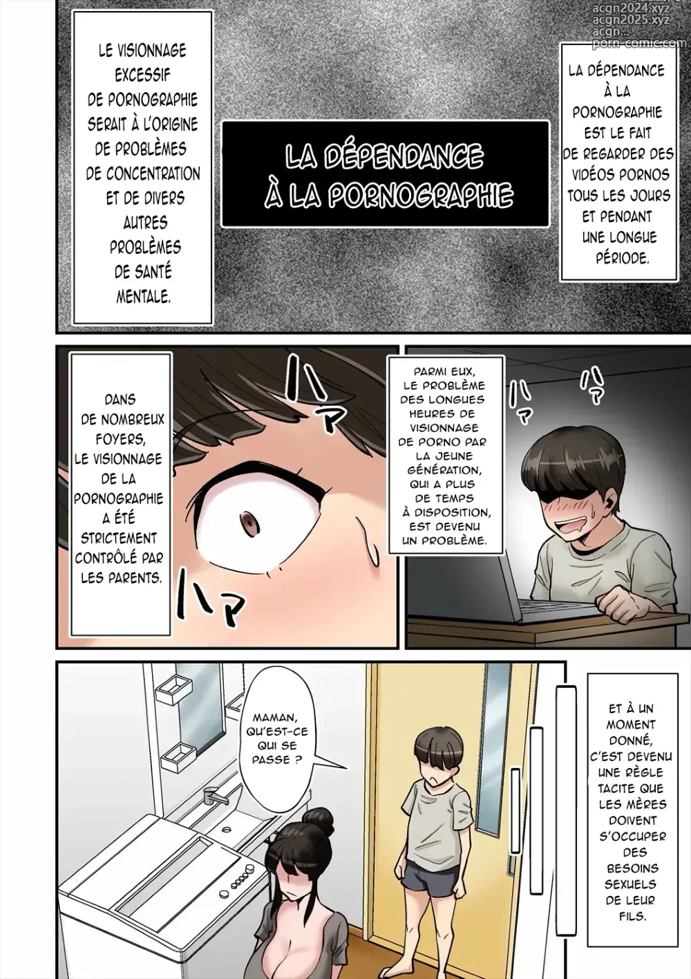 Page 3 of doujinshi La Mere EstFolle De La Bite De Son Fils ! (decensored)