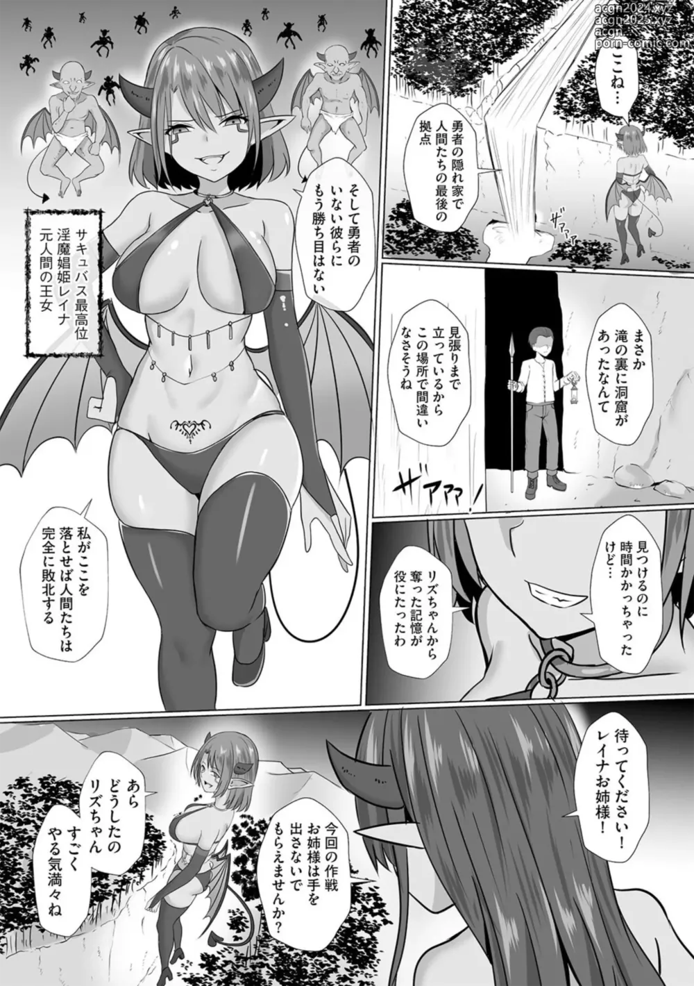 Page 3 of manga Inma Shouki Liz Ch. 1