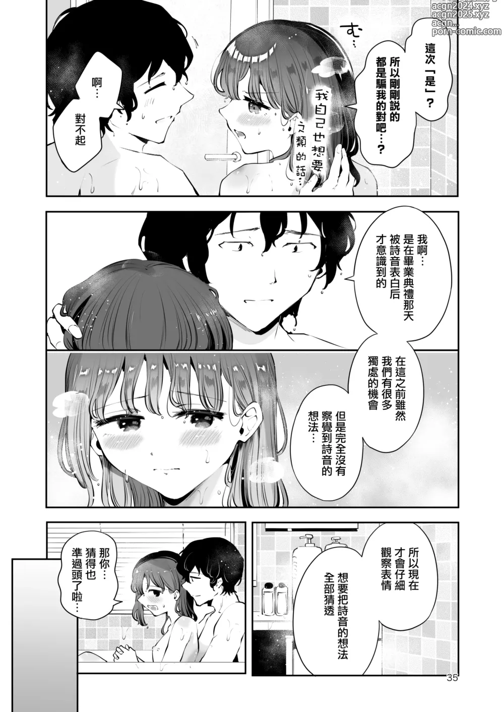 Page 34 of doujinshi Issho ni Sundara Shitai Koto