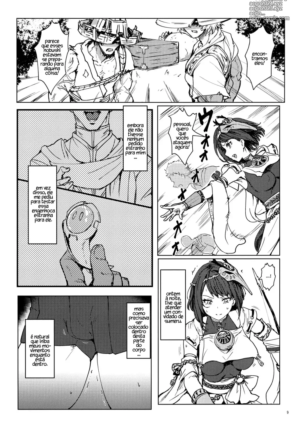 Page 8 of doujinshi Tenryou Bugyou no Oshigoto