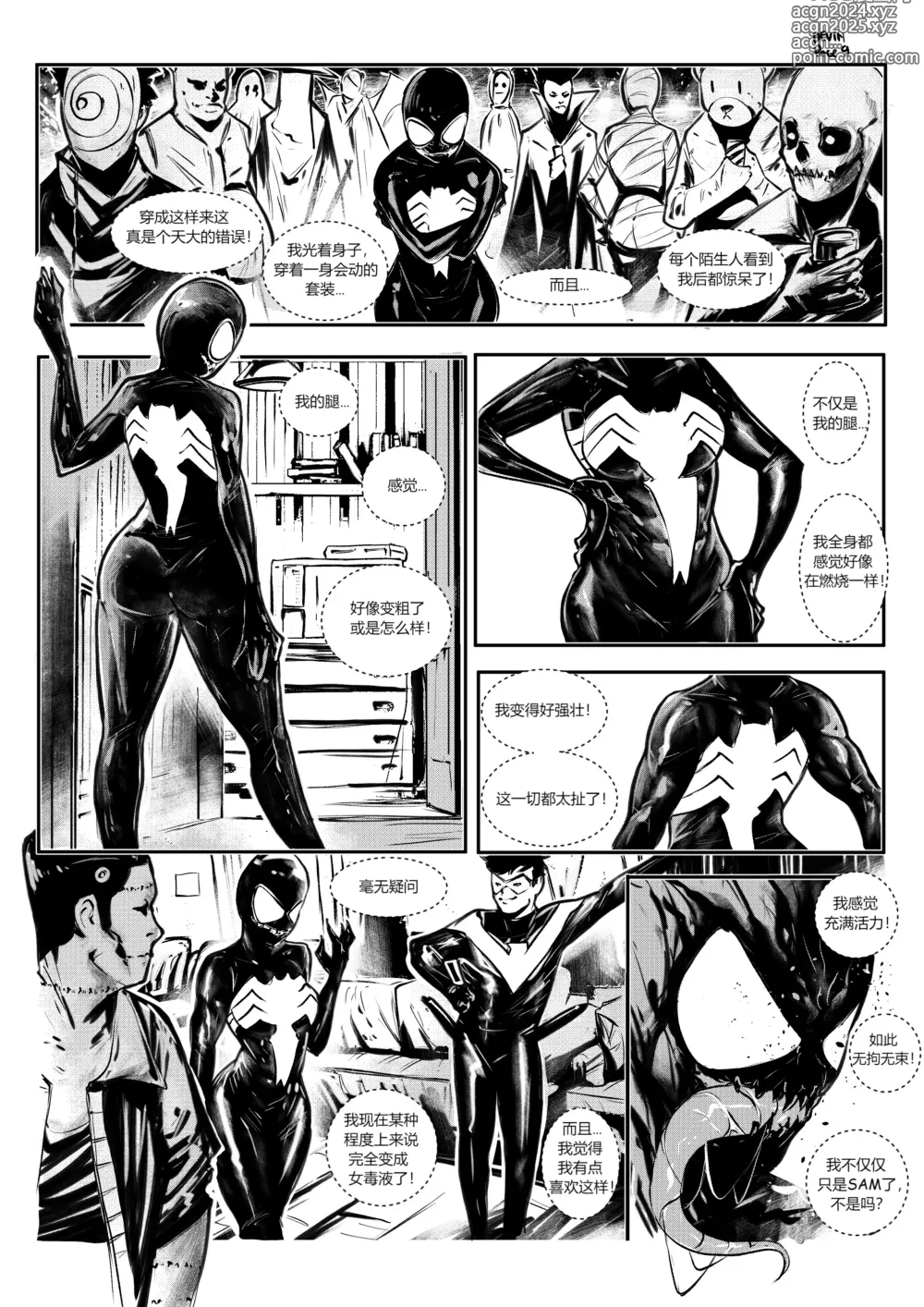 Page 9 of doujinshi Venom mask