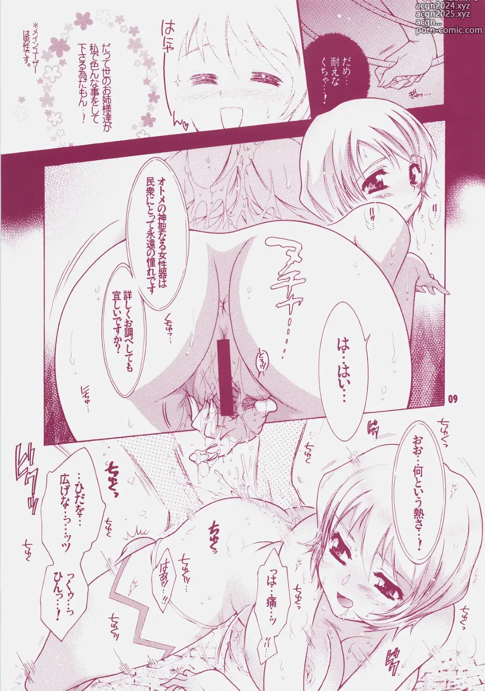 Page 8 of doujinshi Yososama Sairoku 4