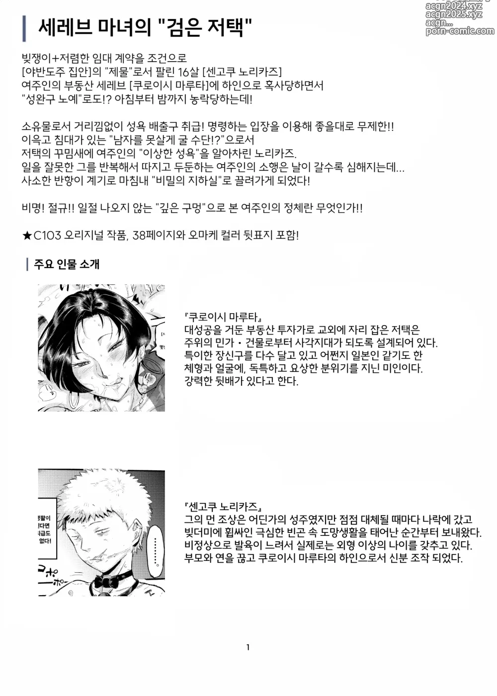 Page 3 of doujinshi 마녀는 성자를 구멍으로 더럽힌다