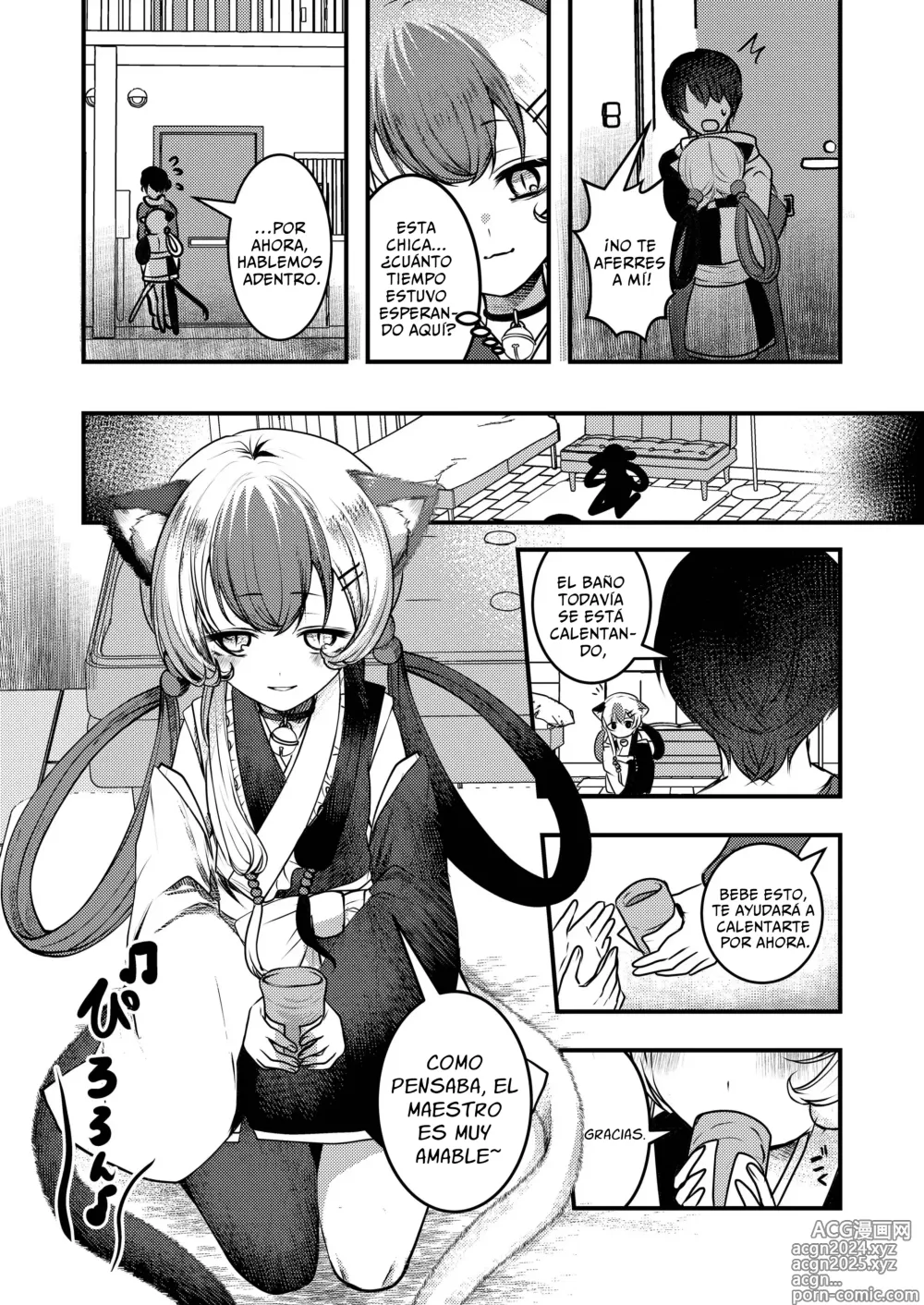 Page 3 of doujinshi Yandere Youkai ~Tsuiseki Shitekuru Nekomata-chan Hen~