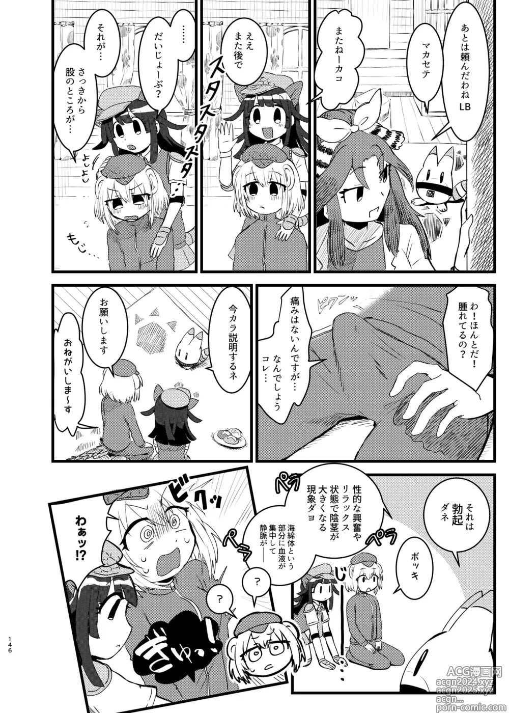 Page 146 of doujinshi Kemo Fri Muchi Situation Goudou