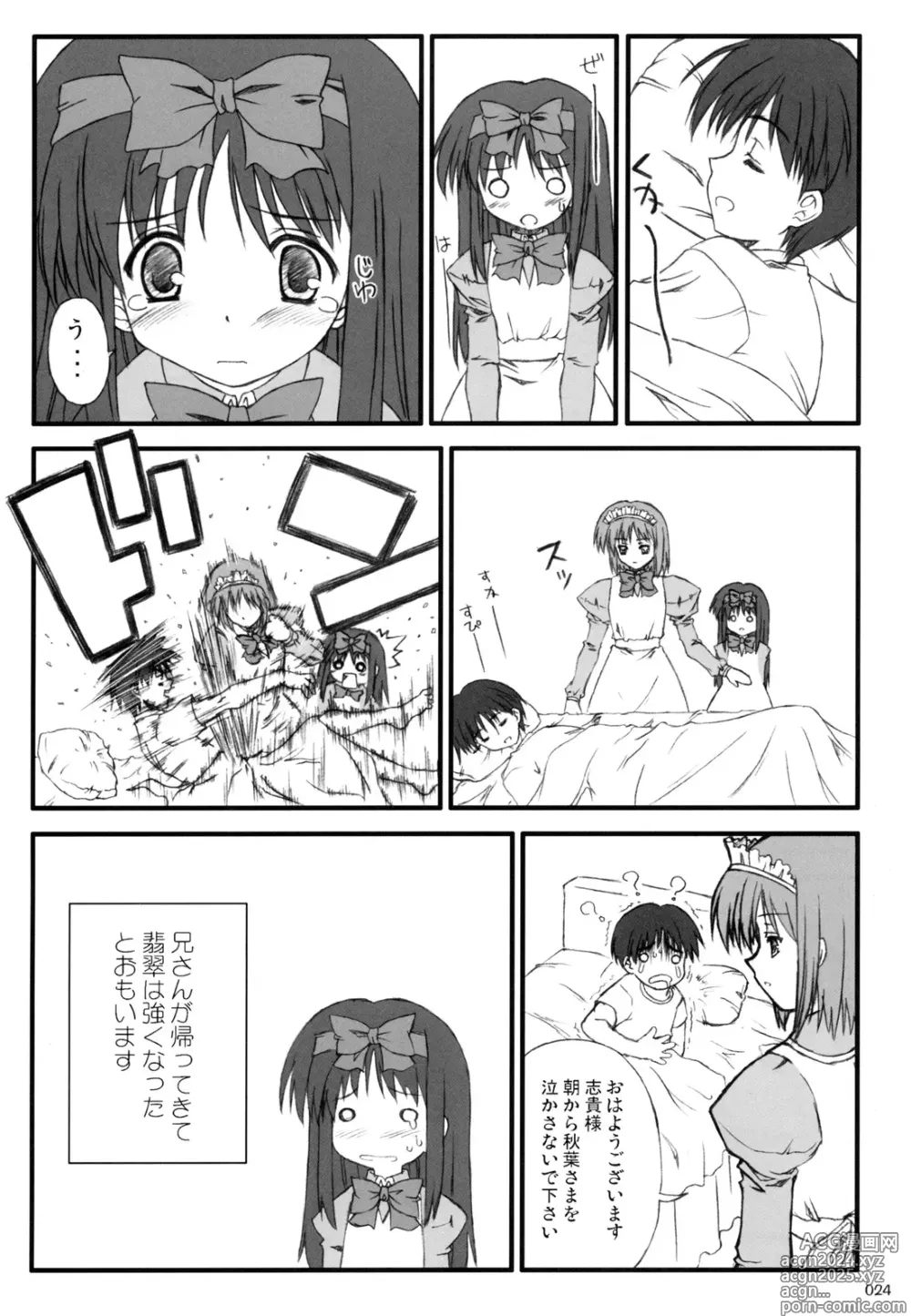 Page 23 of doujinshi AKIHA MANIACS Hantsukiban