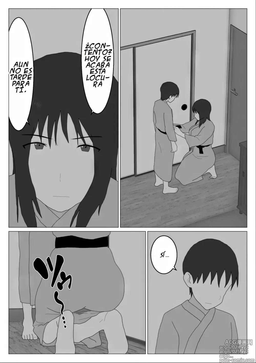 Page 32 of doujinshi Mamá y Los Baños Mixtos 3