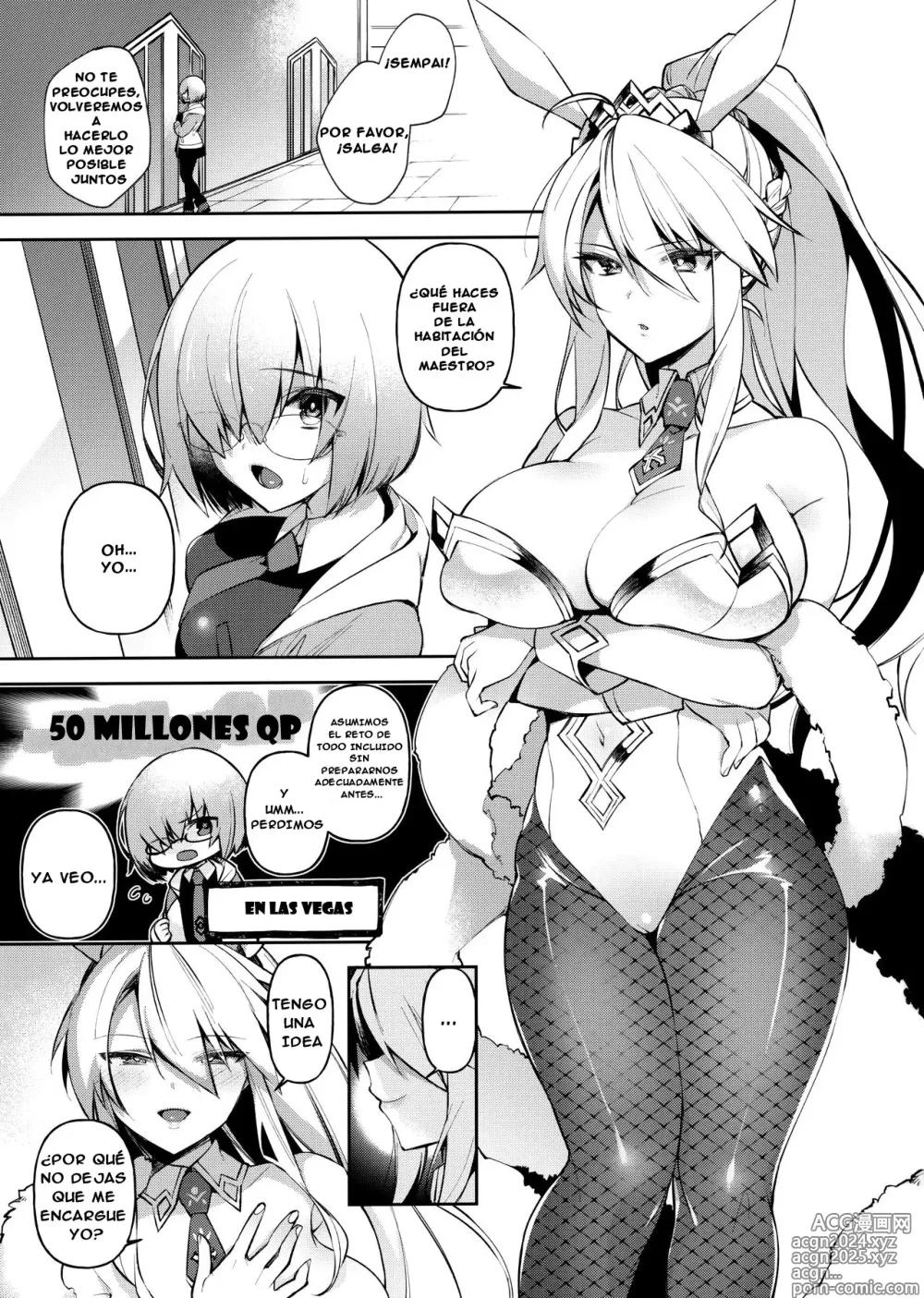 Page 2 of doujinshi Si no Tienes Ningún QP, ¡Simplemente Dispara tu Semen!