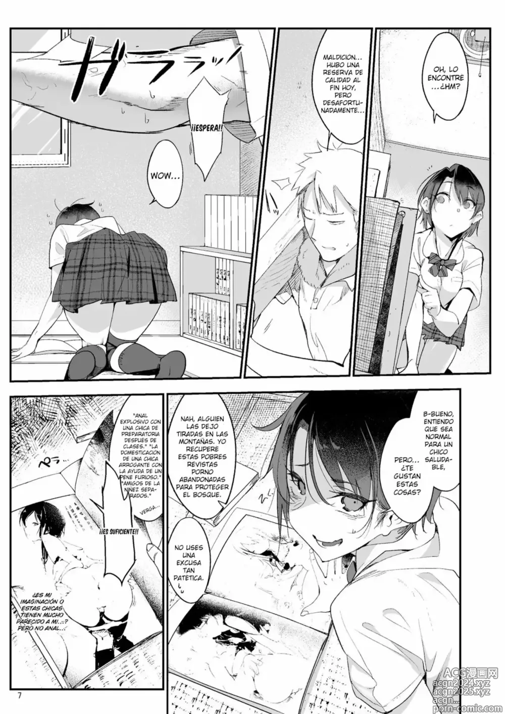 Page 8 of doujinshi Boyish Girl Friend