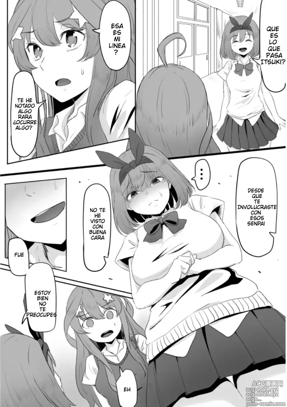 Page 5 of doujinshi Itsuki Nakano; Anal Confirmado