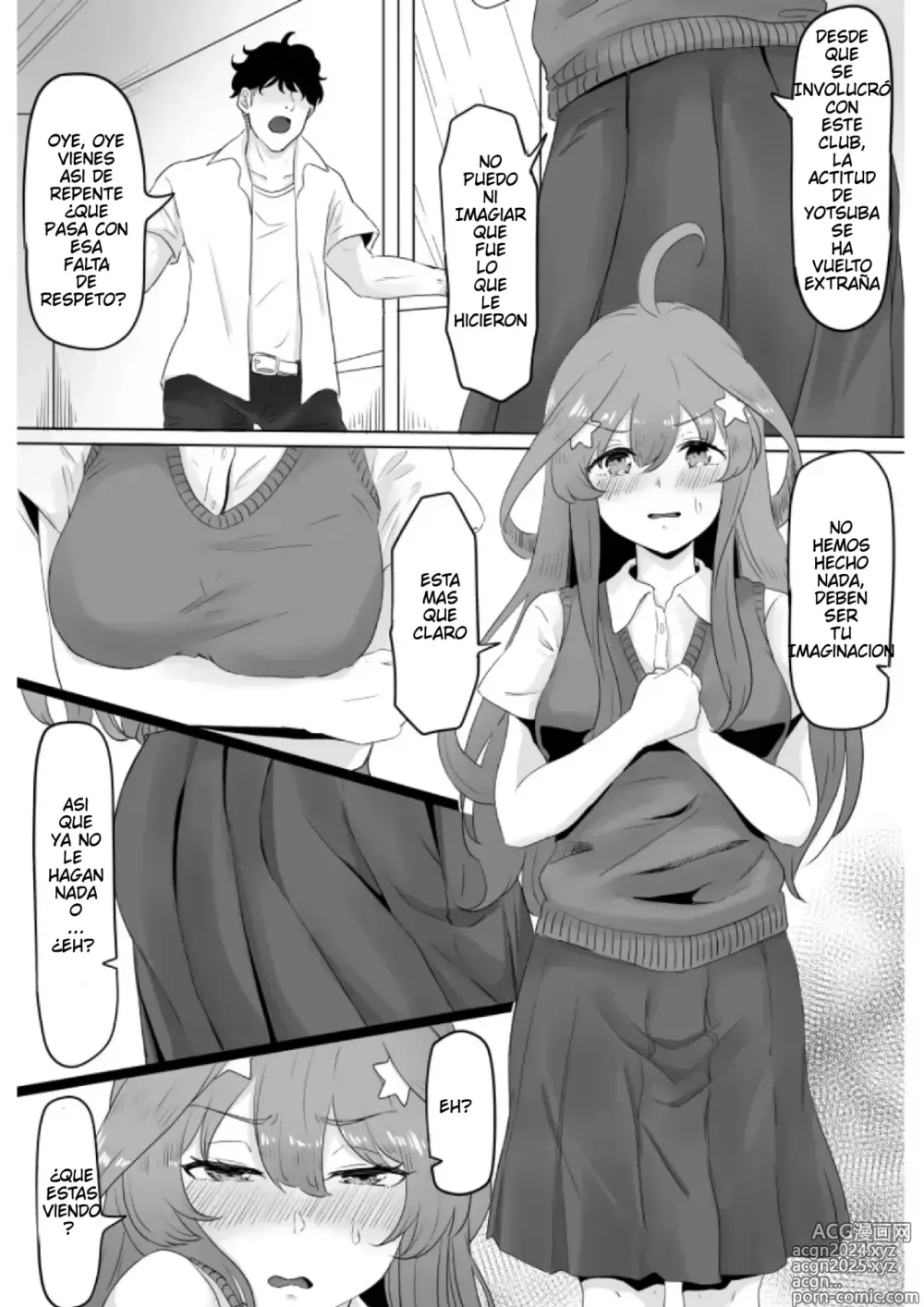 Page 9 of doujinshi Itsuki Nakano; Anal Confirmado