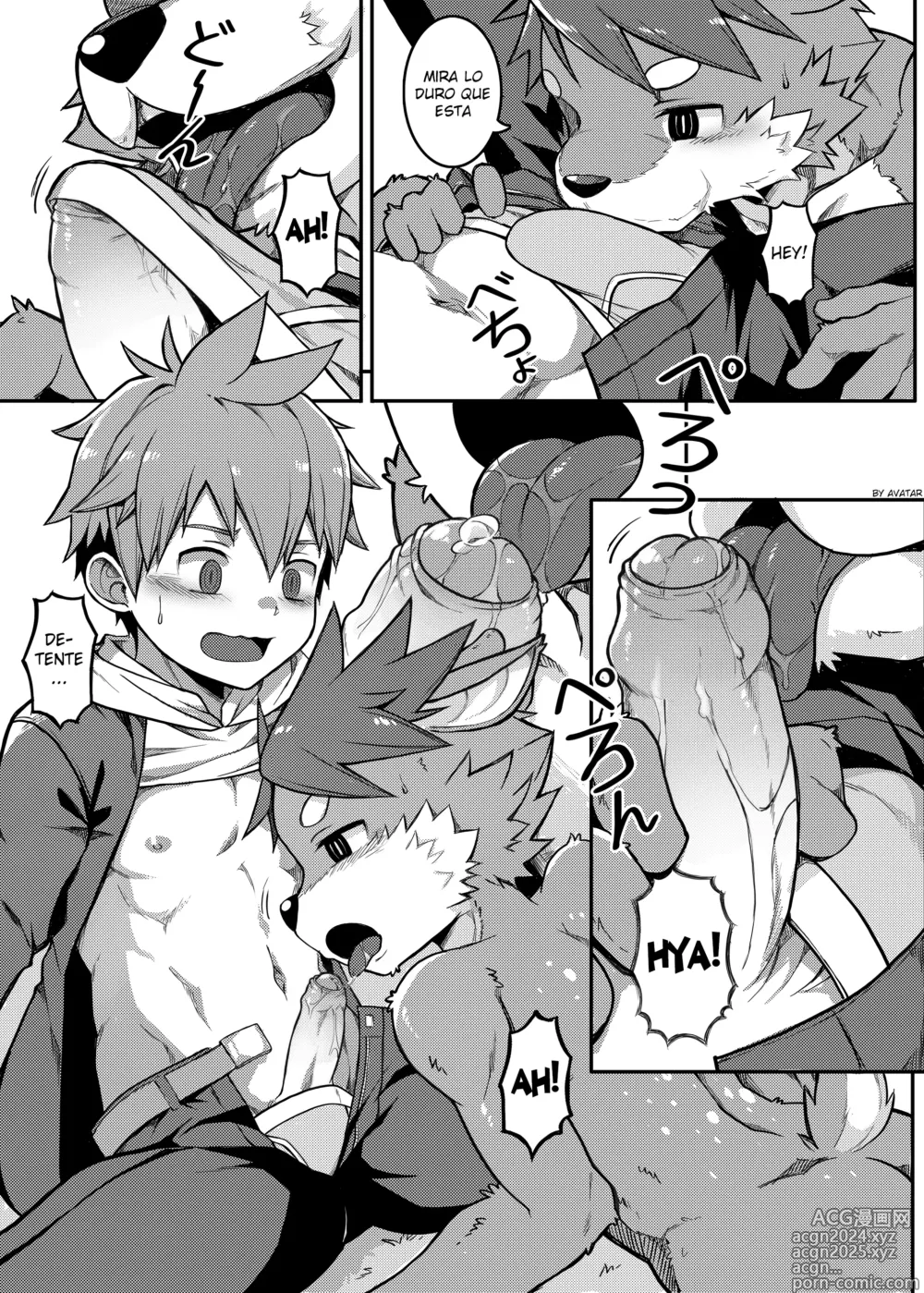 Page 12 of doujinshi Yoroshiku, Shika-kun! - NICE TO MEET YOU, DEER-KUN! (decensored)