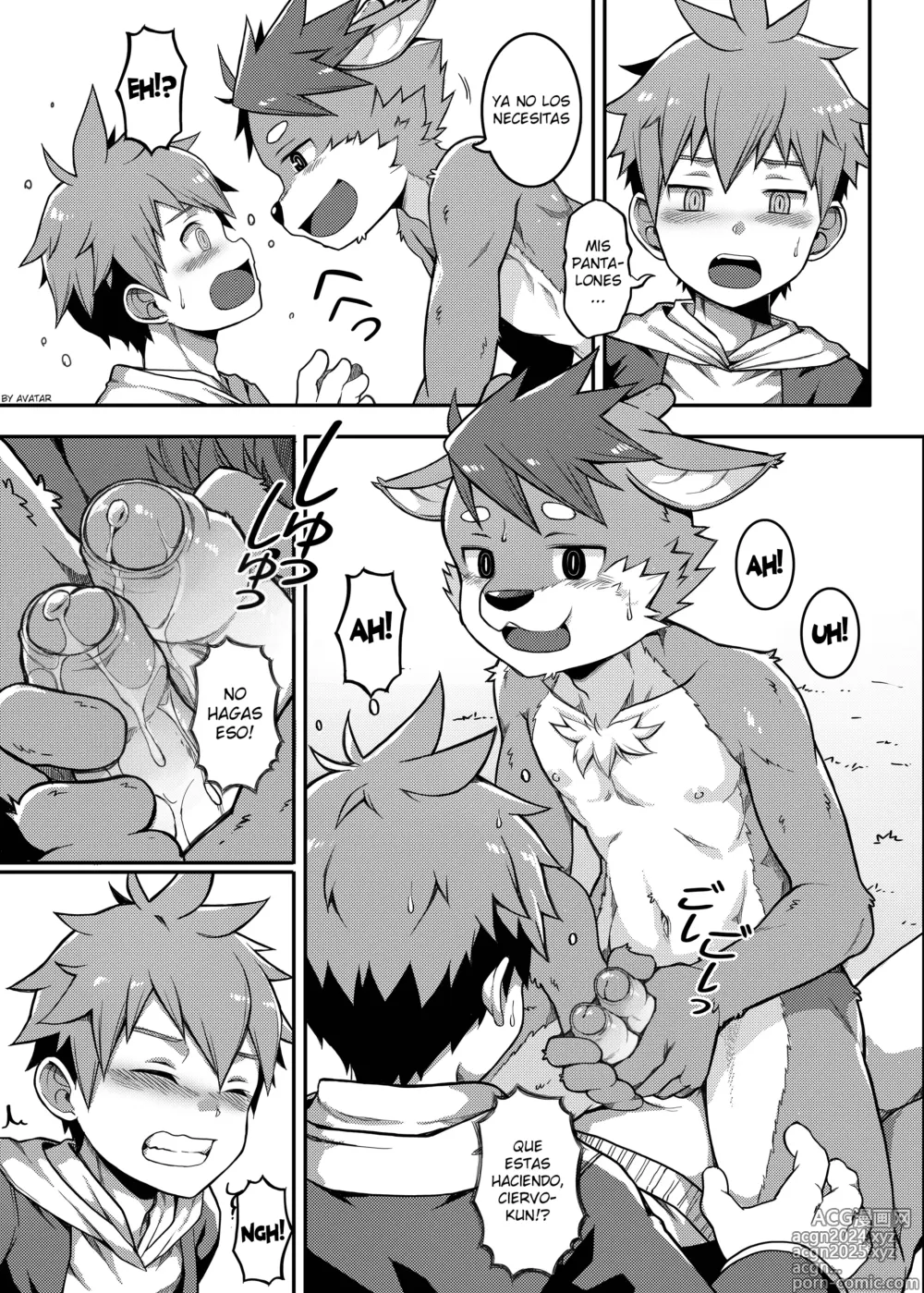 Page 14 of doujinshi Yoroshiku, Shika-kun! - NICE TO MEET YOU, DEER-KUN! (decensored)