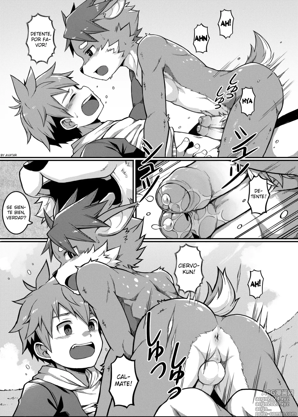 Page 16 of doujinshi Yoroshiku, Shika-kun! - NICE TO MEET YOU, DEER-KUN! (decensored)