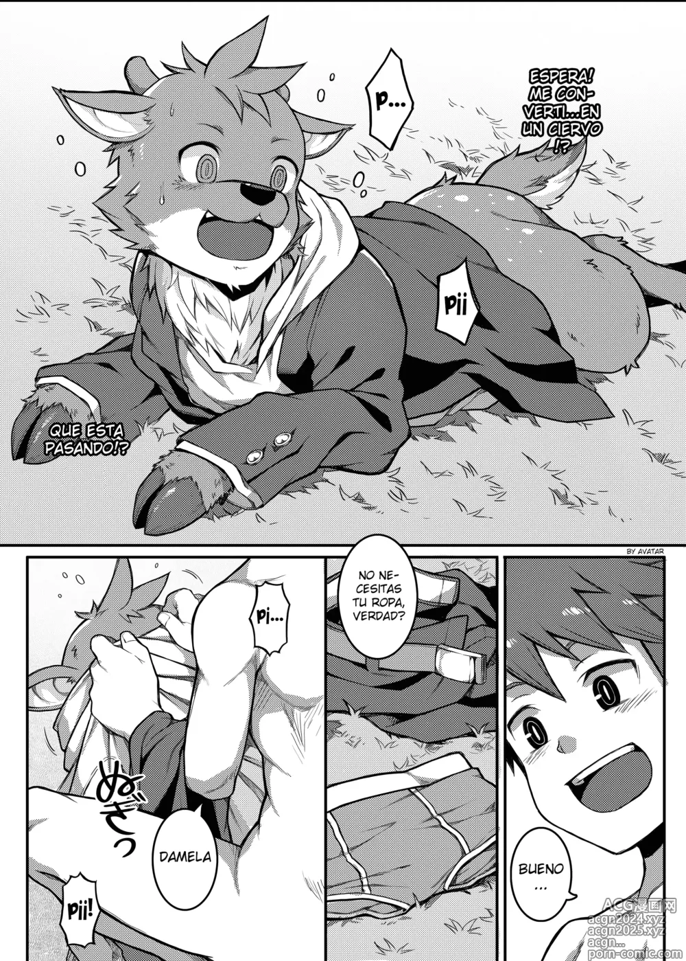 Page 28 of doujinshi Yoroshiku, Shika-kun! - NICE TO MEET YOU, DEER-KUN! (decensored)