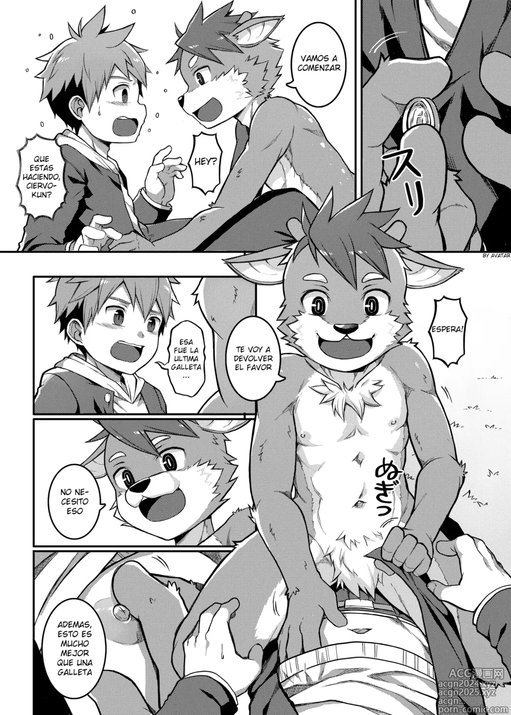 Page 10 of doujinshi Yoroshiku, Shika-kun! - NICE TO MEET YOU, DEER-KUN! (decensored)