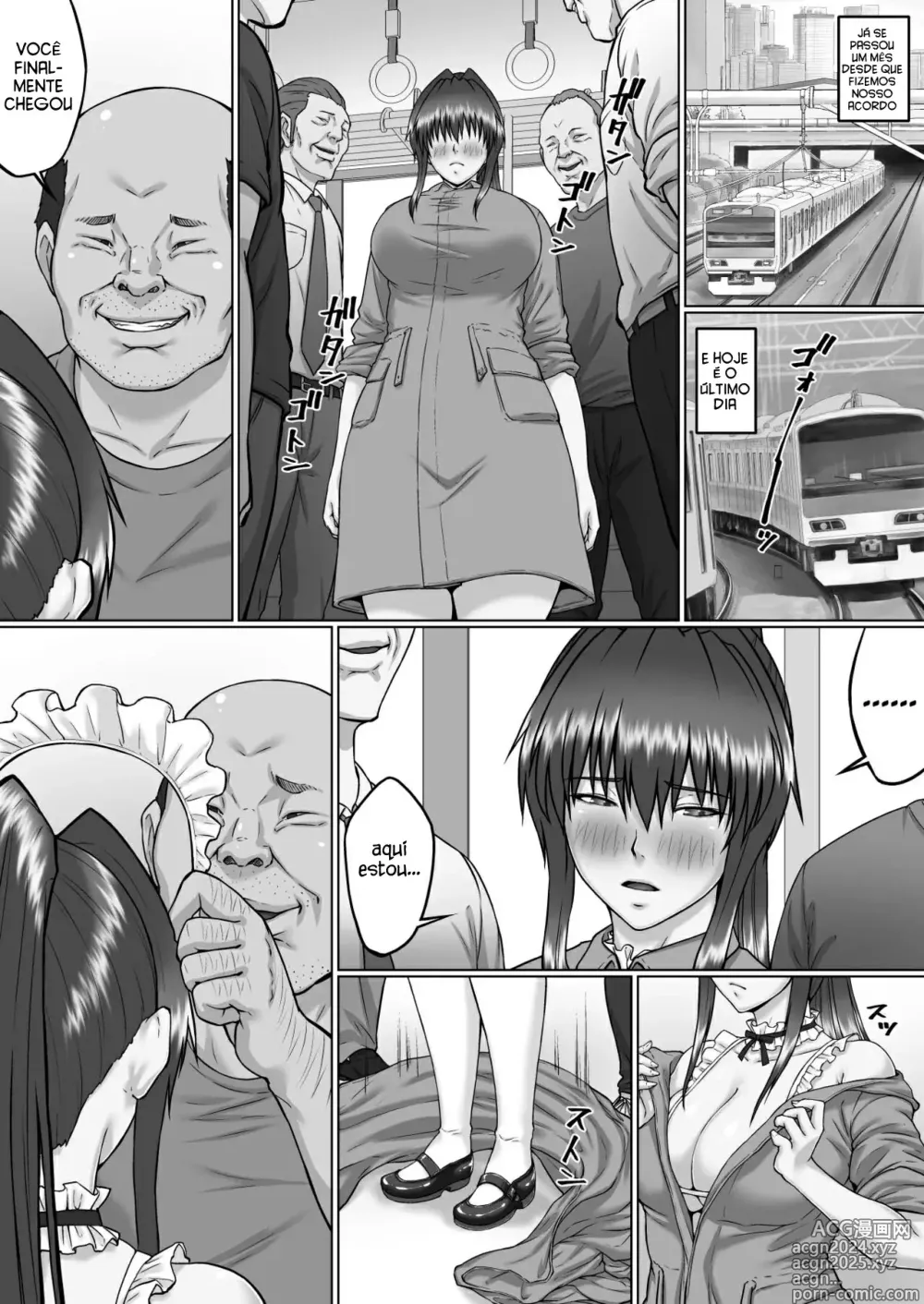 Page 20 of doujinshi Nakadashi Oji-san ni Nerawareta Mesu wa Nigeru Koto ga Dekinai ~Senaga Saki Hen Vol. 4~ (decensored)