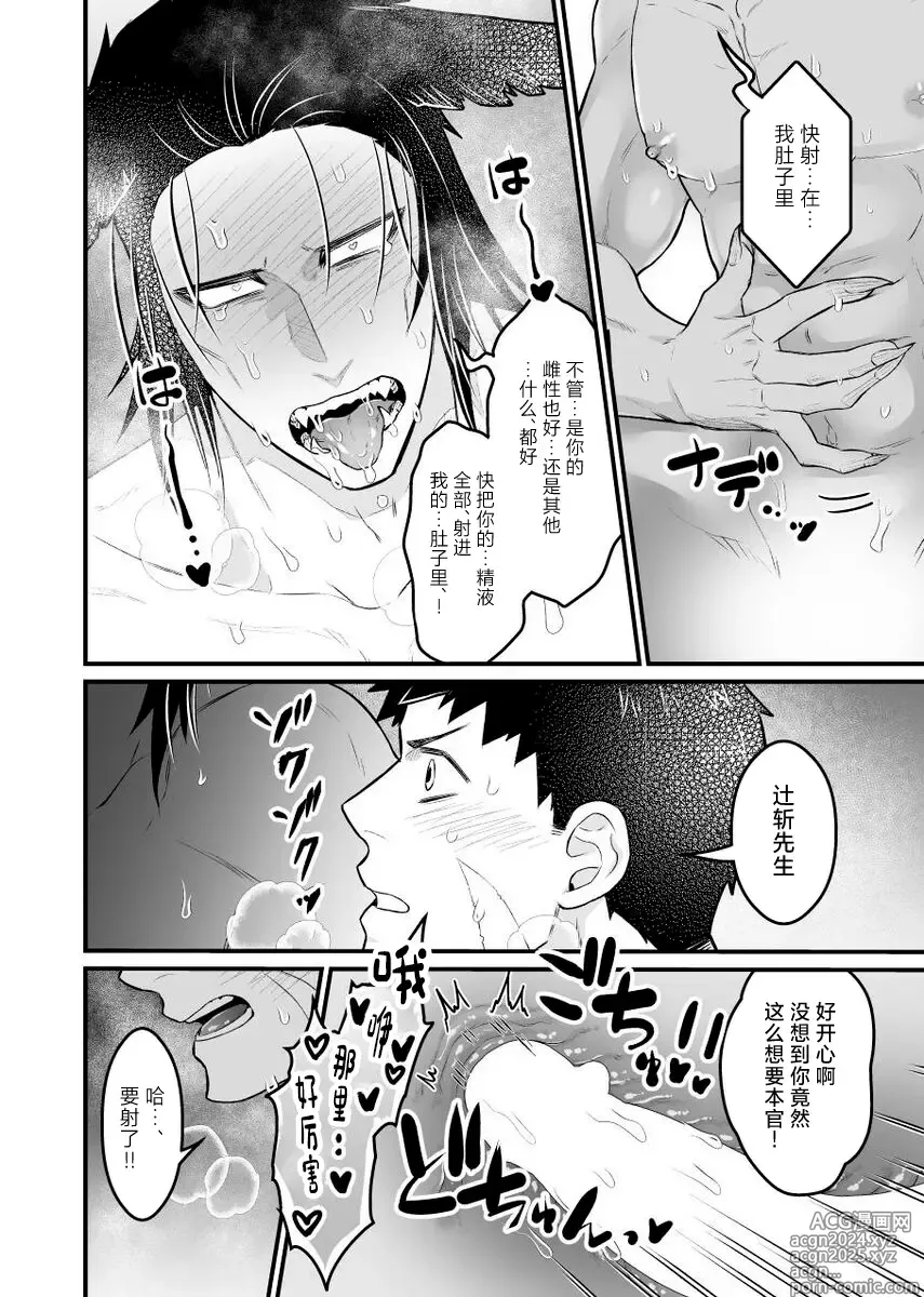 Page 27 of doujinshi Ookami-san ga Mesu Ochi Suru Hon