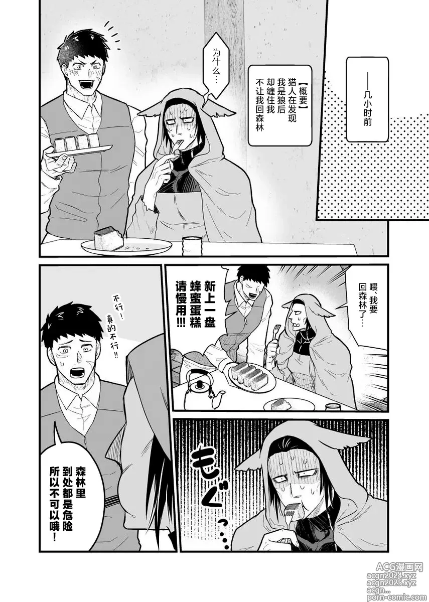 Page 5 of doujinshi Ookami-san ga Mesu Ochi Suru Hon