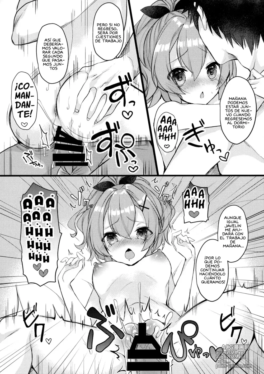 Page 22 of doujinshi Javelin-chan to Love Love Shinkon Seikatsu