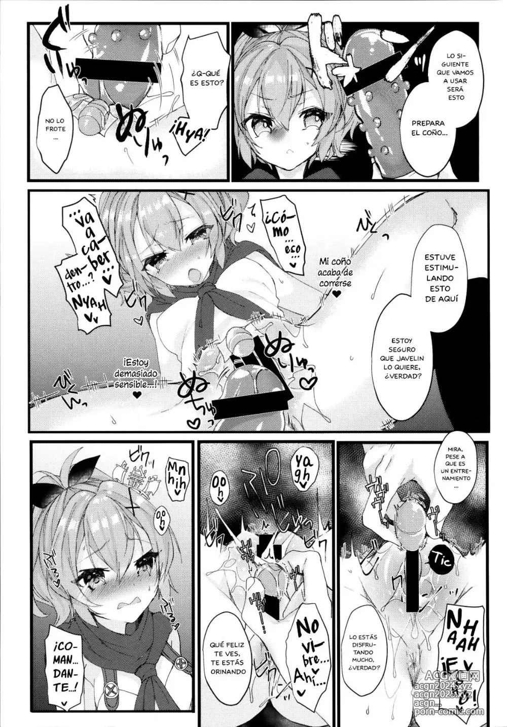 Page 7 of doujinshi Javelin-chan to Kaizou Kunren