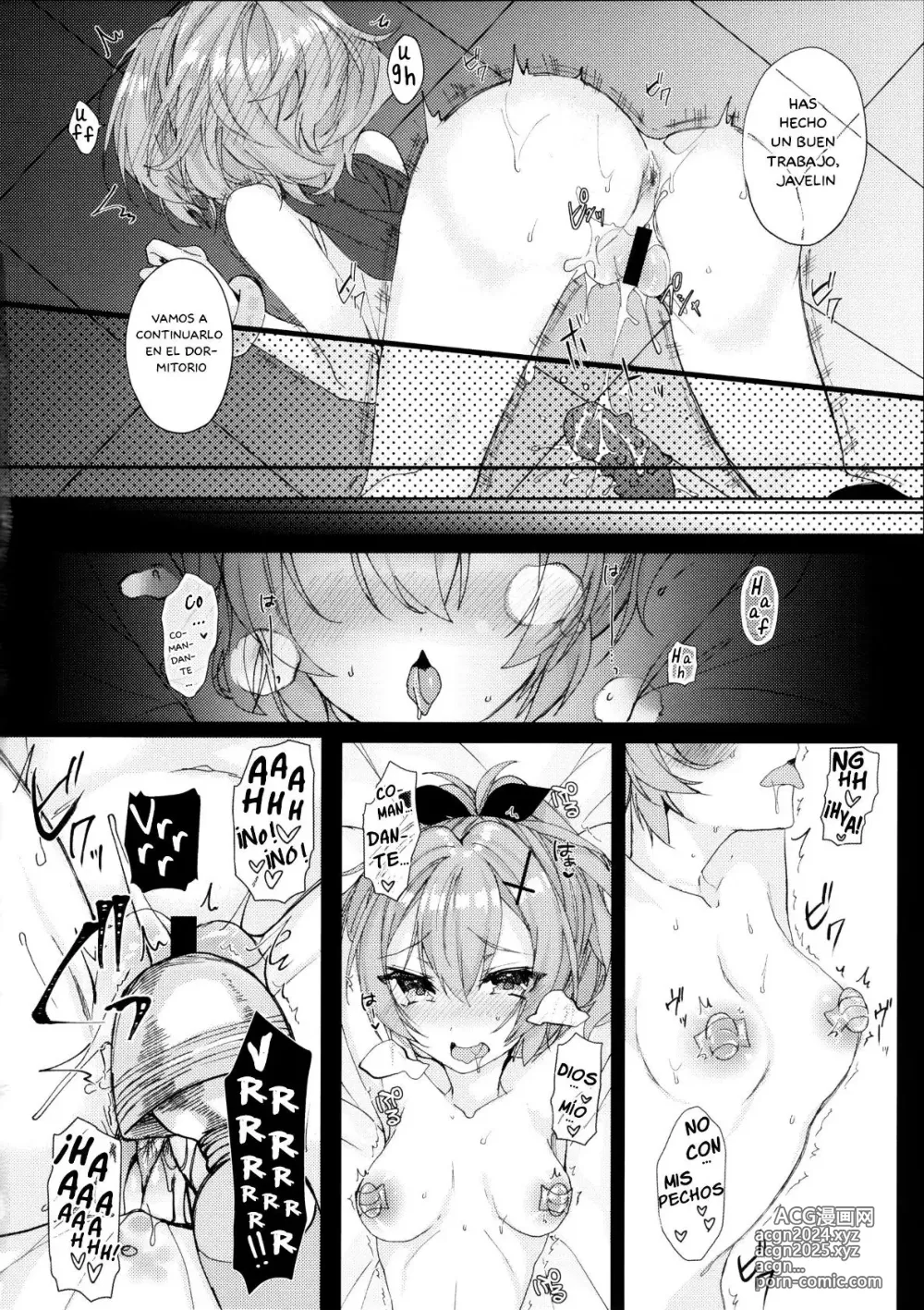 Page 10 of doujinshi Javelin-chan to Kaizou Kunren