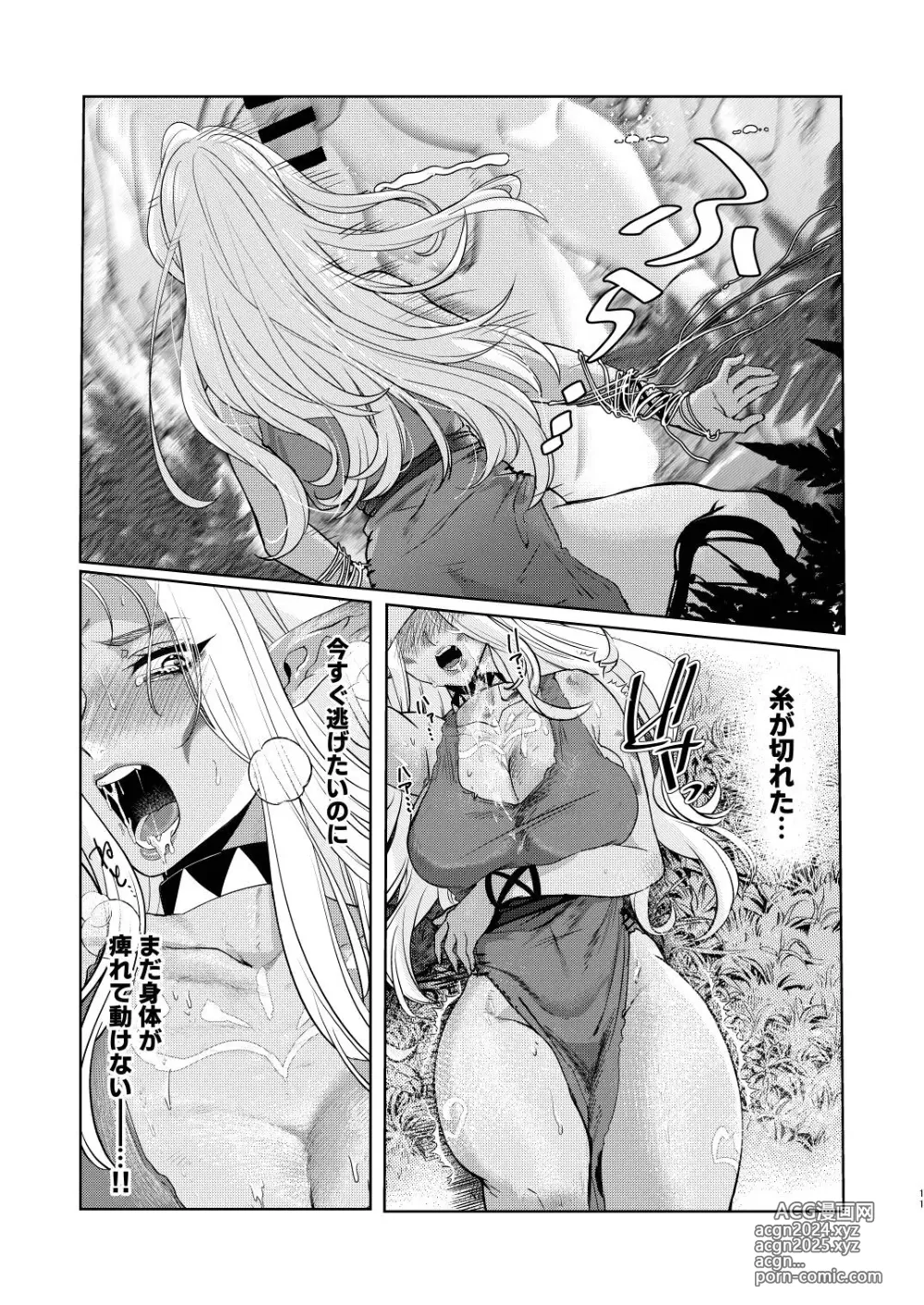 Page 11 of doujinshi Dark Elf wa Aragaenai