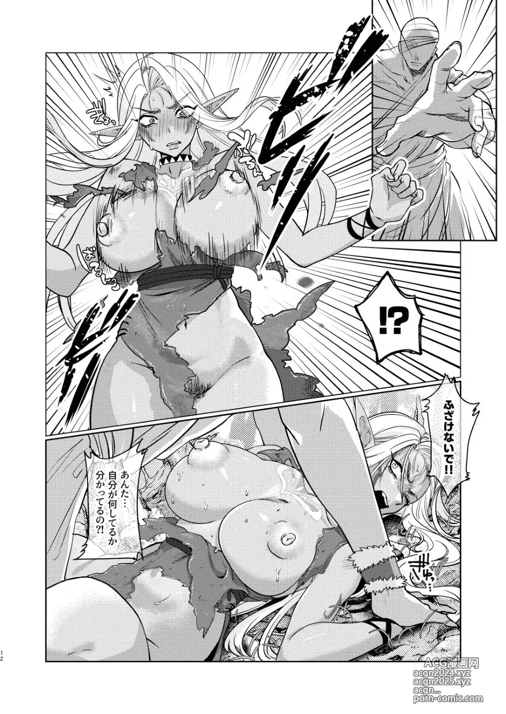 Page 12 of doujinshi Dark Elf wa Aragaenai