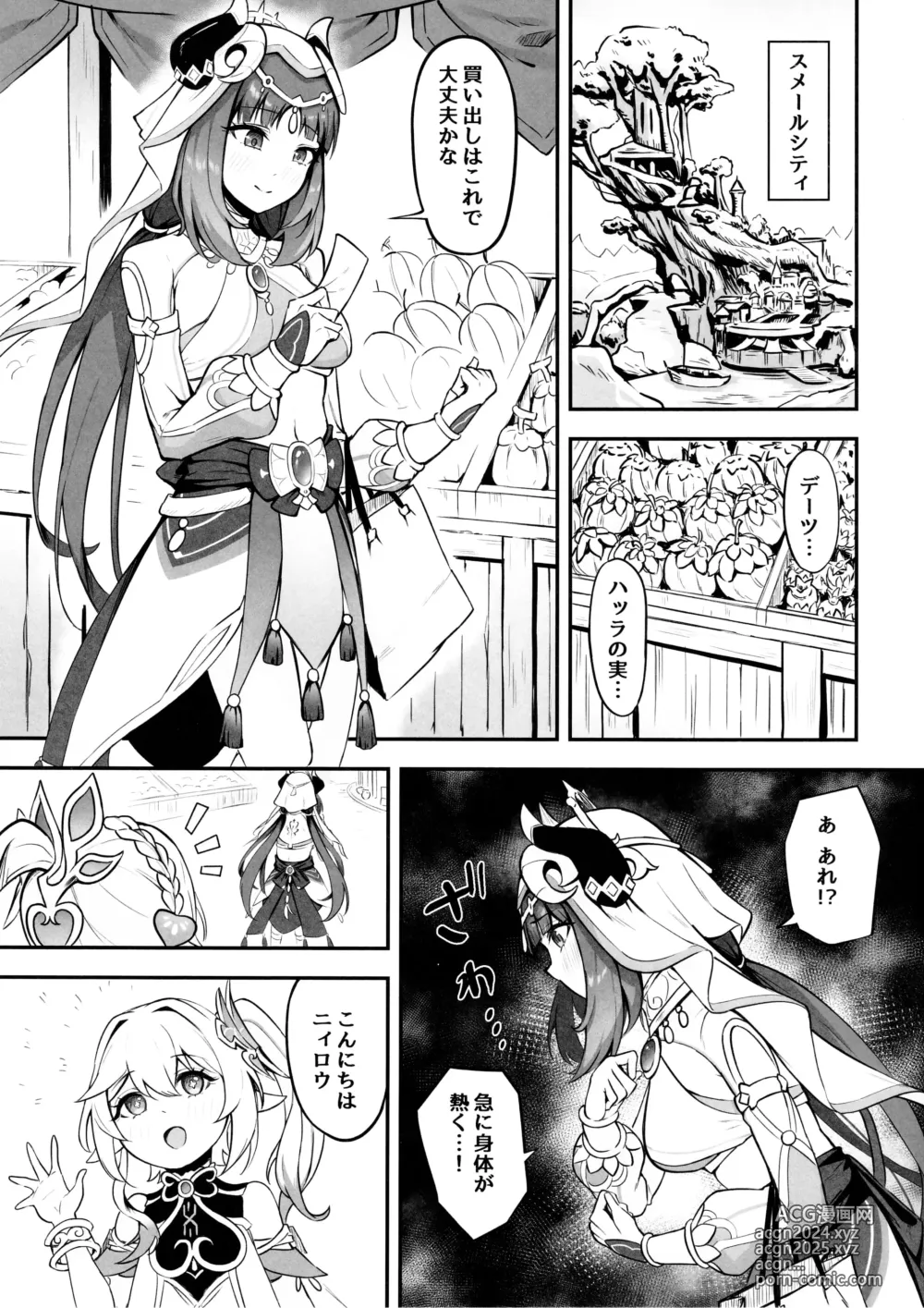 Page 4 of doujinshi Nilou no Sainan?