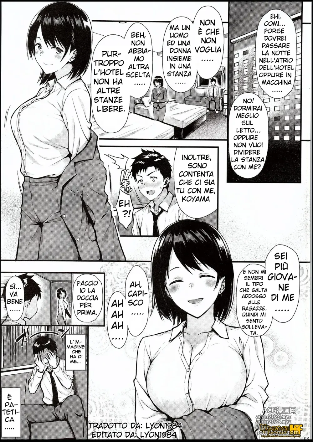 Page 2 of doujinshi Ore no Hajimete wa Oumi-san ni Ubawaretai!!