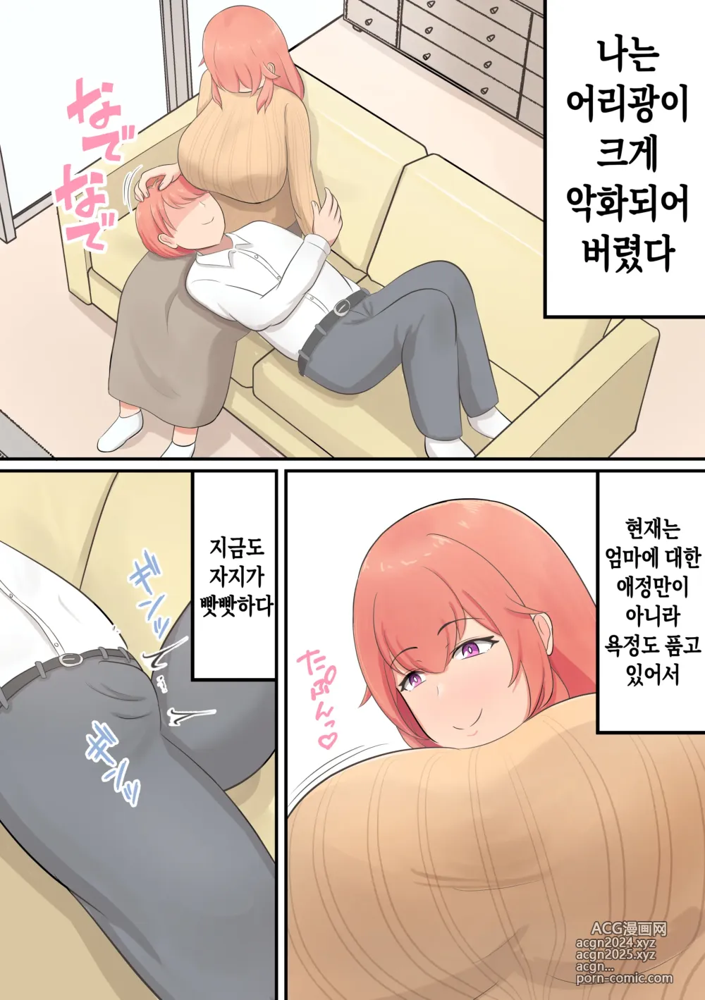 Page 3 of doujinshi 아들을 맹목적으로 사랑하는 엄마가 어리광을 받아줘서 섹스를 시켜주는 이야기