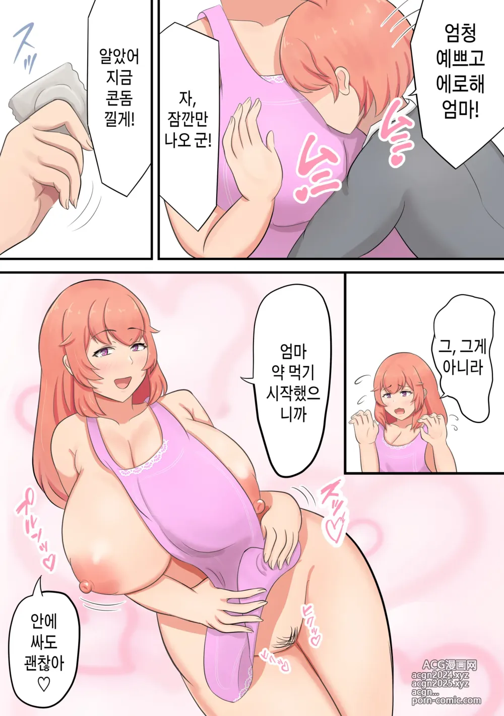 Page 28 of doujinshi 아들을 맹목적으로 사랑하는 엄마가 어리광을 받아줘서 섹스를 시켜주는 이야기