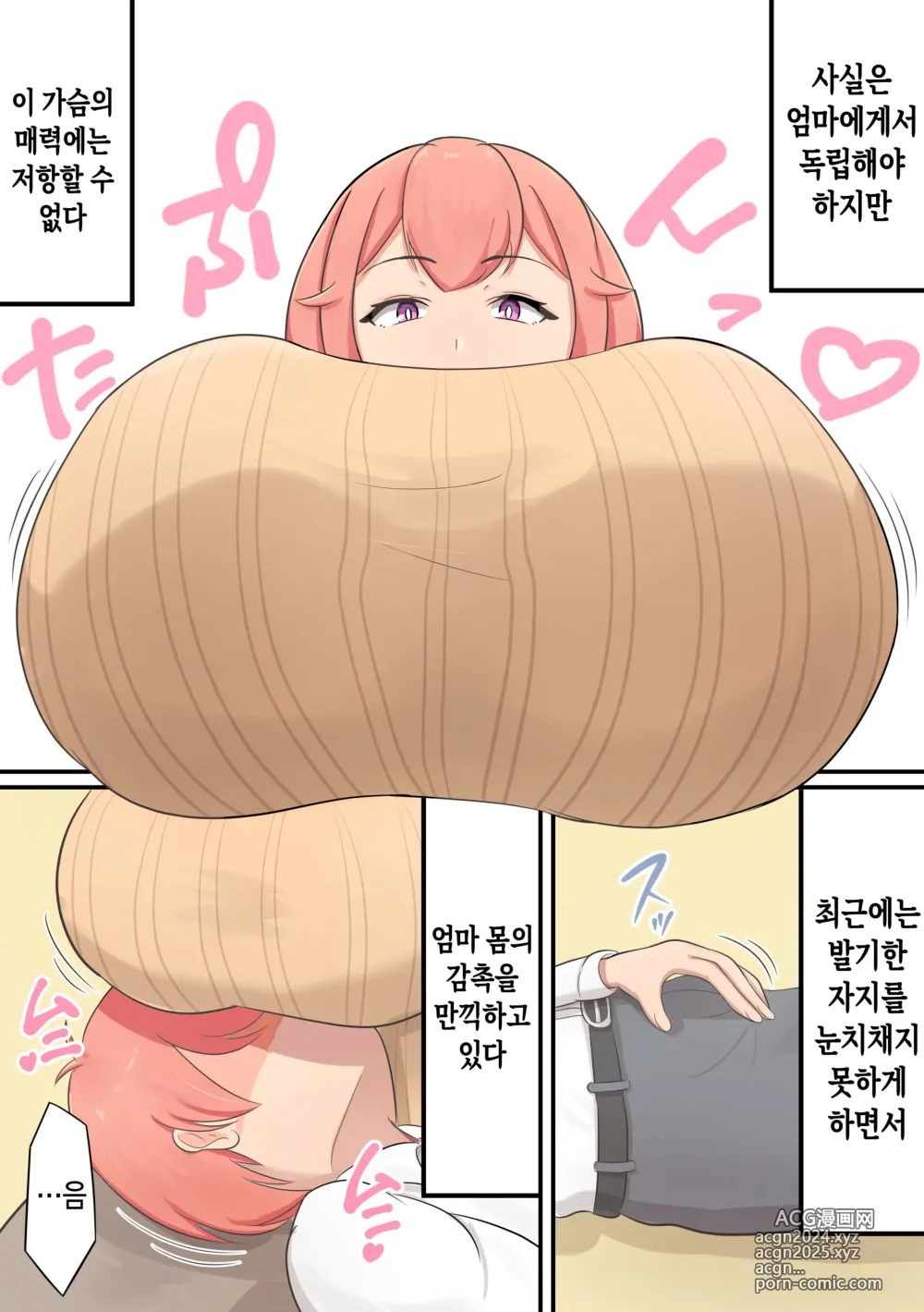 Page 4 of doujinshi 아들을 맹목적으로 사랑하는 엄마가 어리광을 받아줘서 섹스를 시켜주는 이야기