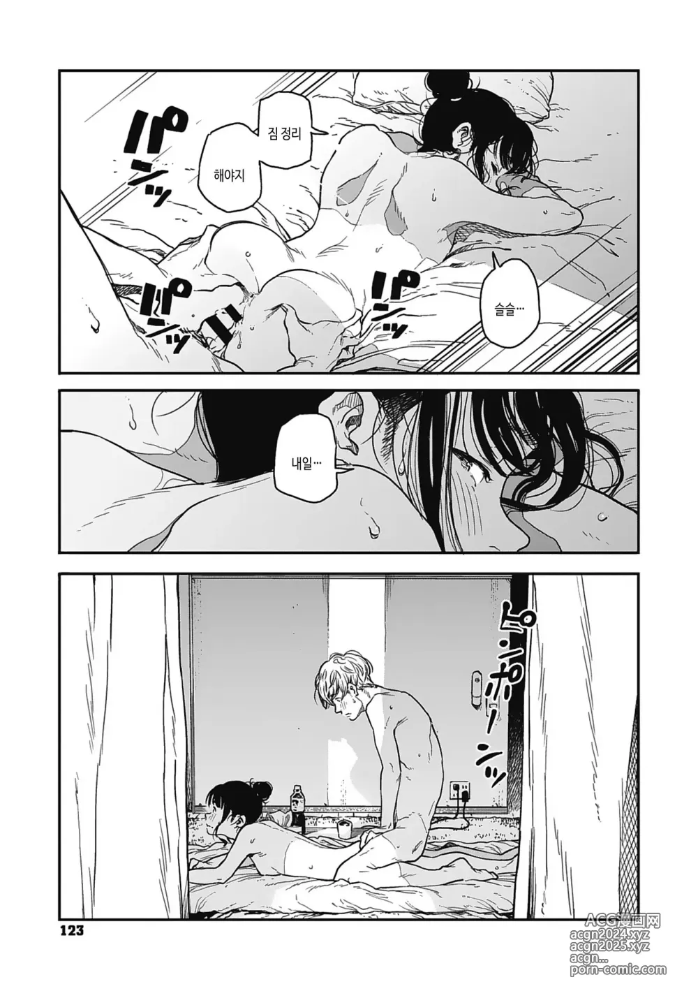 Page 122 of manga 실을 끼다