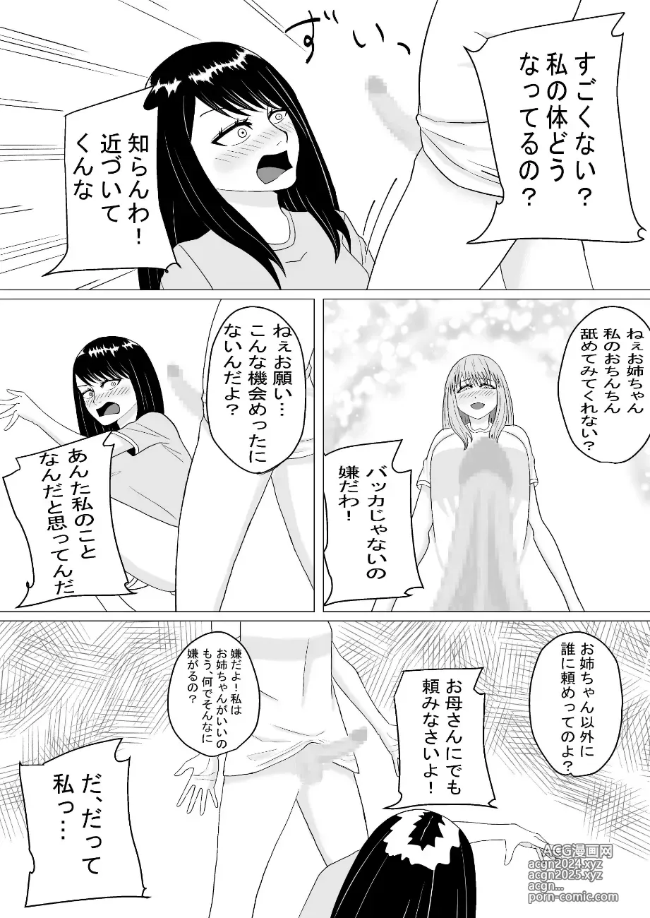 Page 3 of doujinshi おちんちんの生えた妹と始まる話