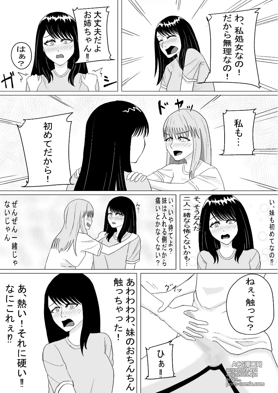 Page 4 of doujinshi おちんちんの生えた妹と始まる話