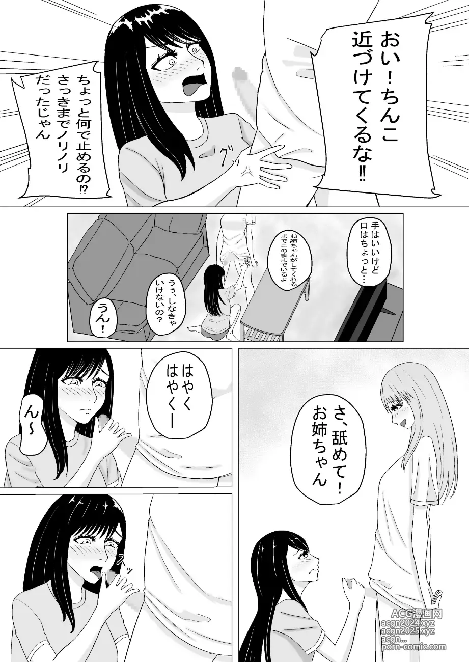 Page 6 of doujinshi おちんちんの生えた妹と始まる話