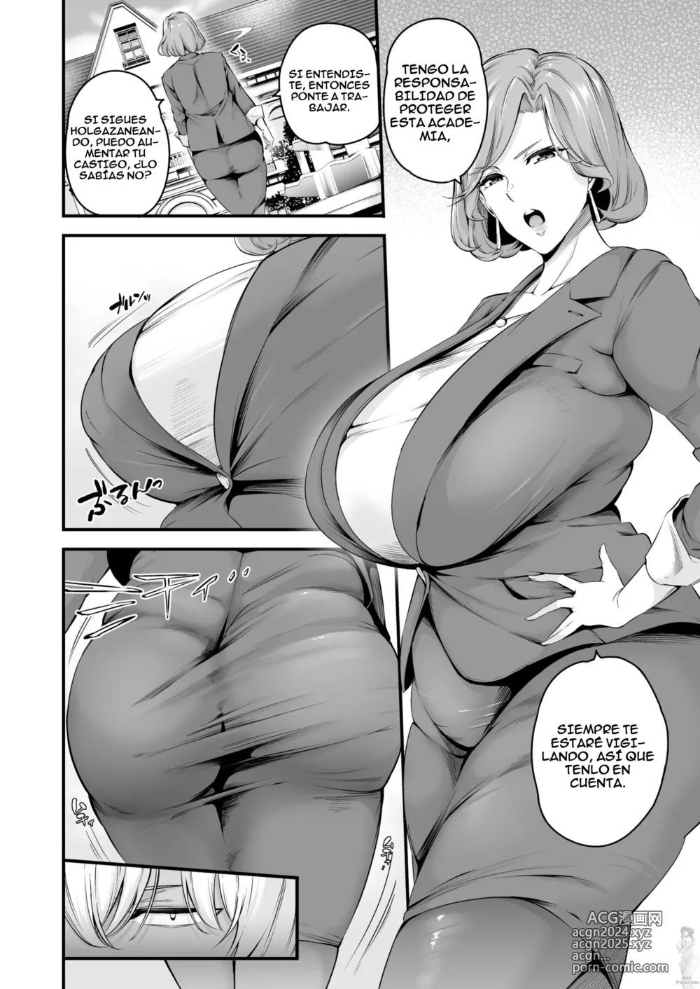 Page 5 of doujinshi La Directora de la Academia Shiramine es una Zorra Parte 1