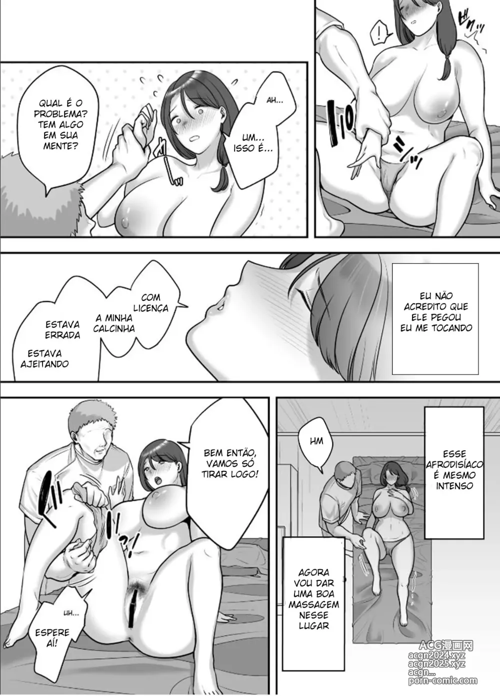 Page 17 of doujinshi Razão pela Qual uma Mulher Casada com uma Figura Esbelta se Apaixona por um Massagista Pervertido