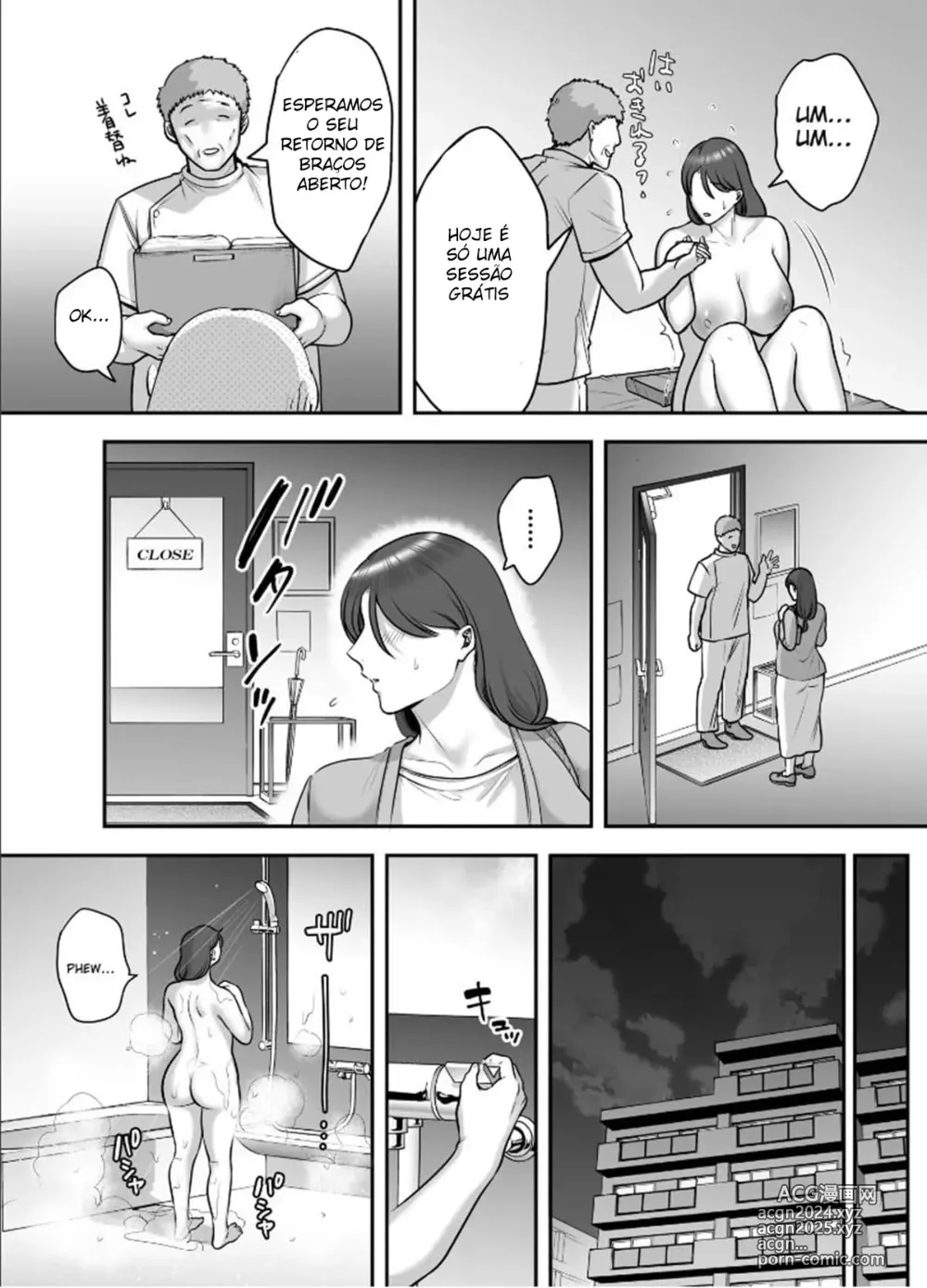 Page 25 of doujinshi Razão pela Qual uma Mulher Casada com uma Figura Esbelta se Apaixona por um Massagista Pervertido