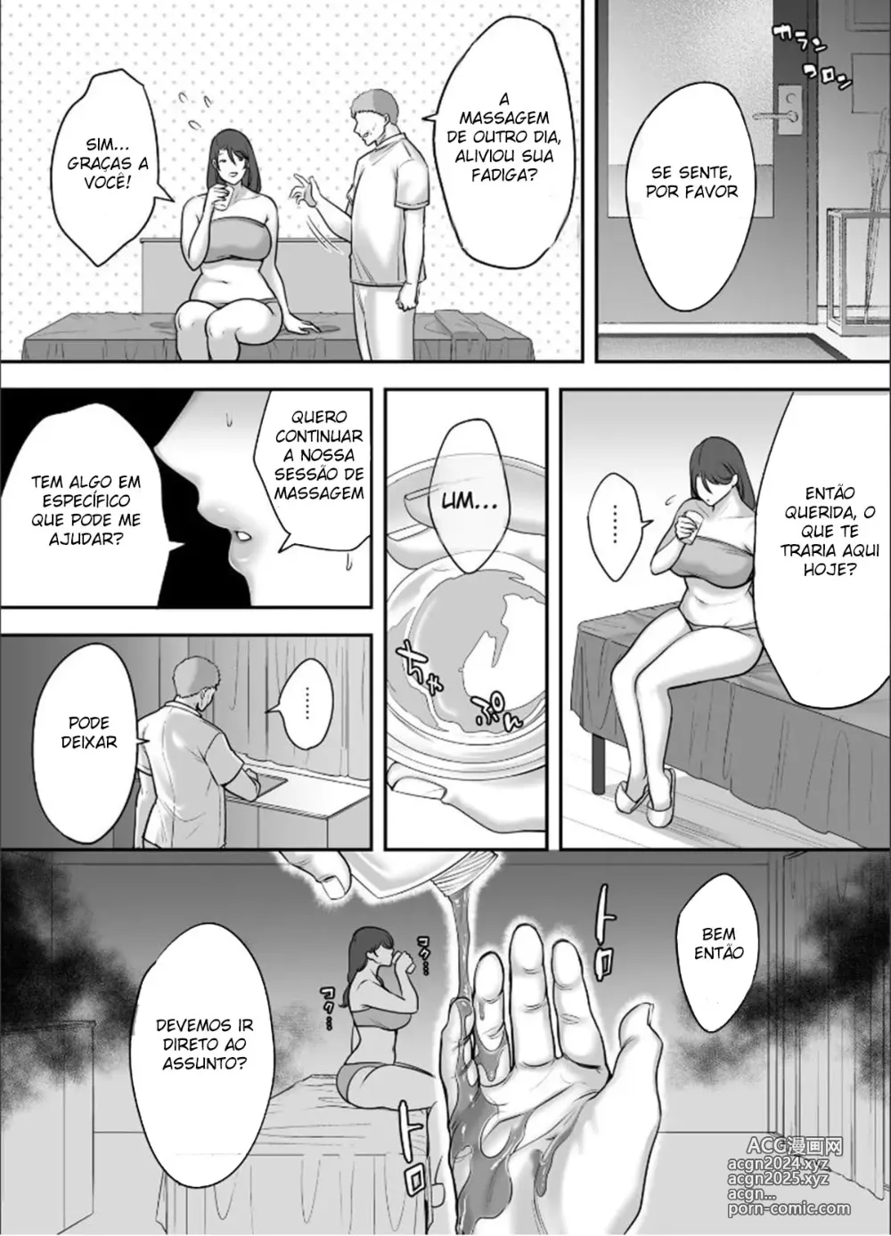 Page 28 of doujinshi Razão pela Qual uma Mulher Casada com uma Figura Esbelta se Apaixona por um Massagista Pervertido