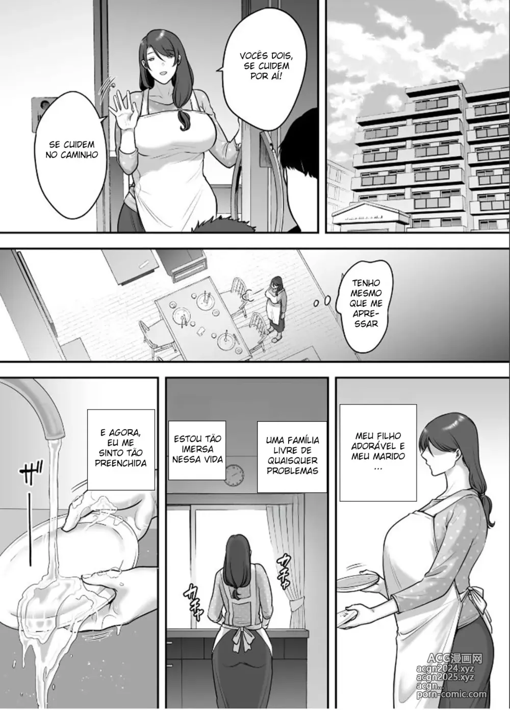 Page 4 of doujinshi Razão pela Qual uma Mulher Casada com uma Figura Esbelta se Apaixona por um Massagista Pervertido