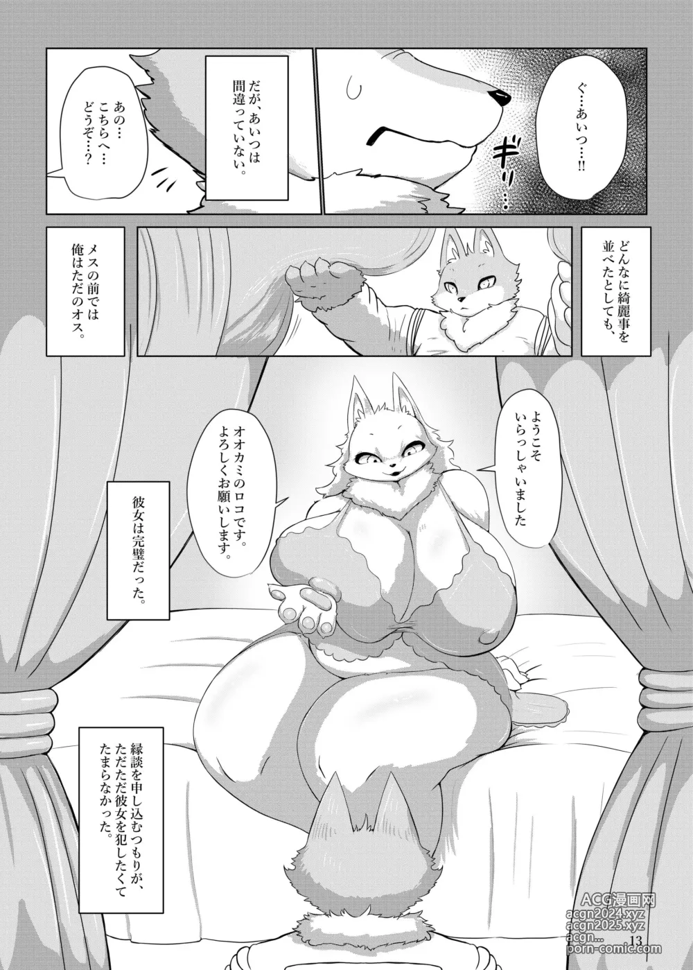 Page 12 of doujinshi COURTSHIP