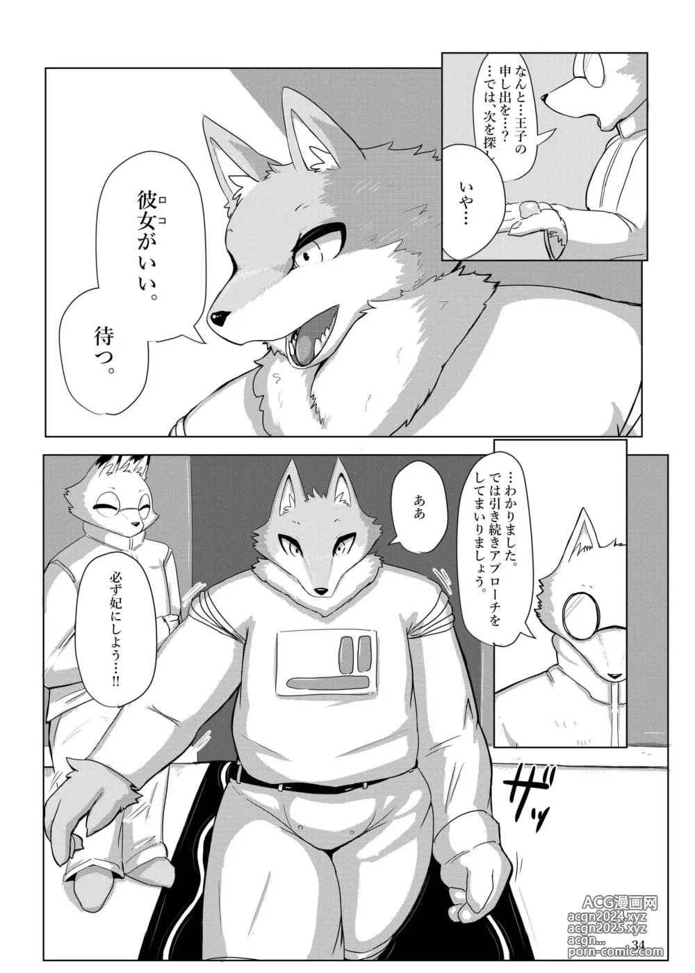 Page 33 of doujinshi COURTSHIP