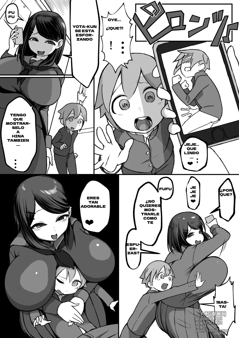 Page 8 of doujinshi ¡¡NTR Inverso con la Amante de Pechos Grandes