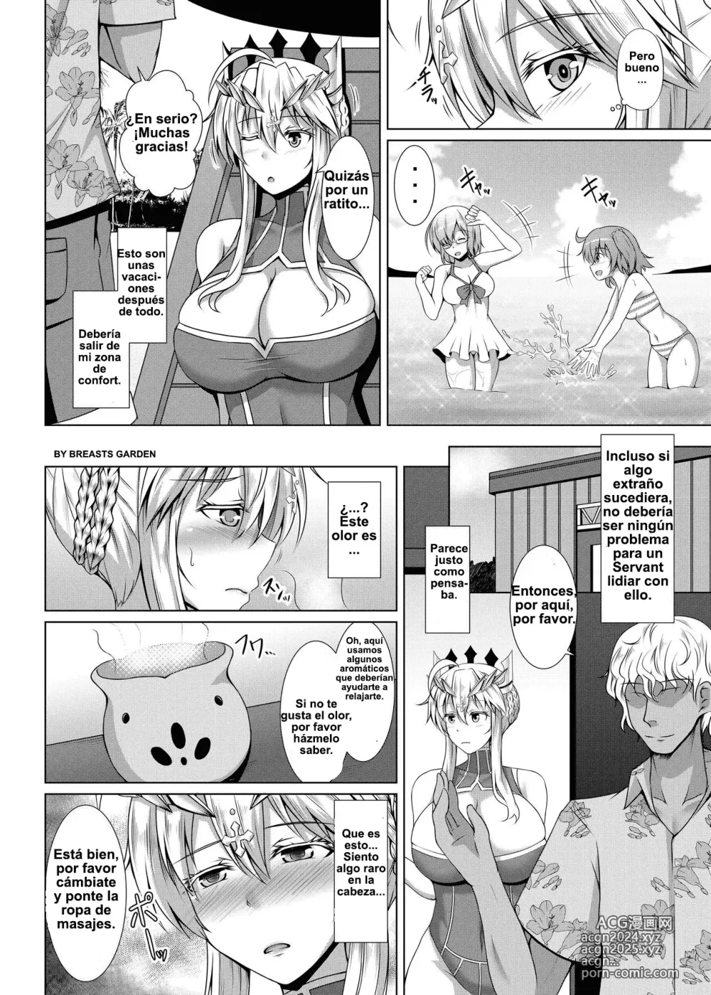 Page 6 of doujinshi Chichiue ga Charao ni Oil Massage de Otosareru Hanashi