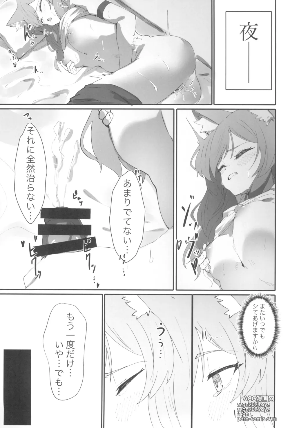 Page 13 of doujinshi Teiketsu to Aiyoku no Kuuhaku ni