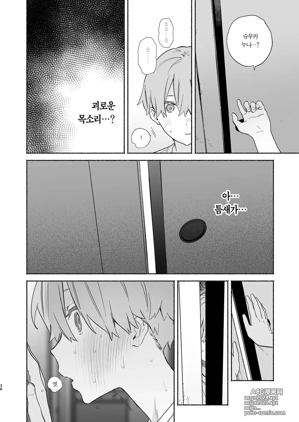 Page 37 of doujinshi 내 하숙 생활에 관하여 2