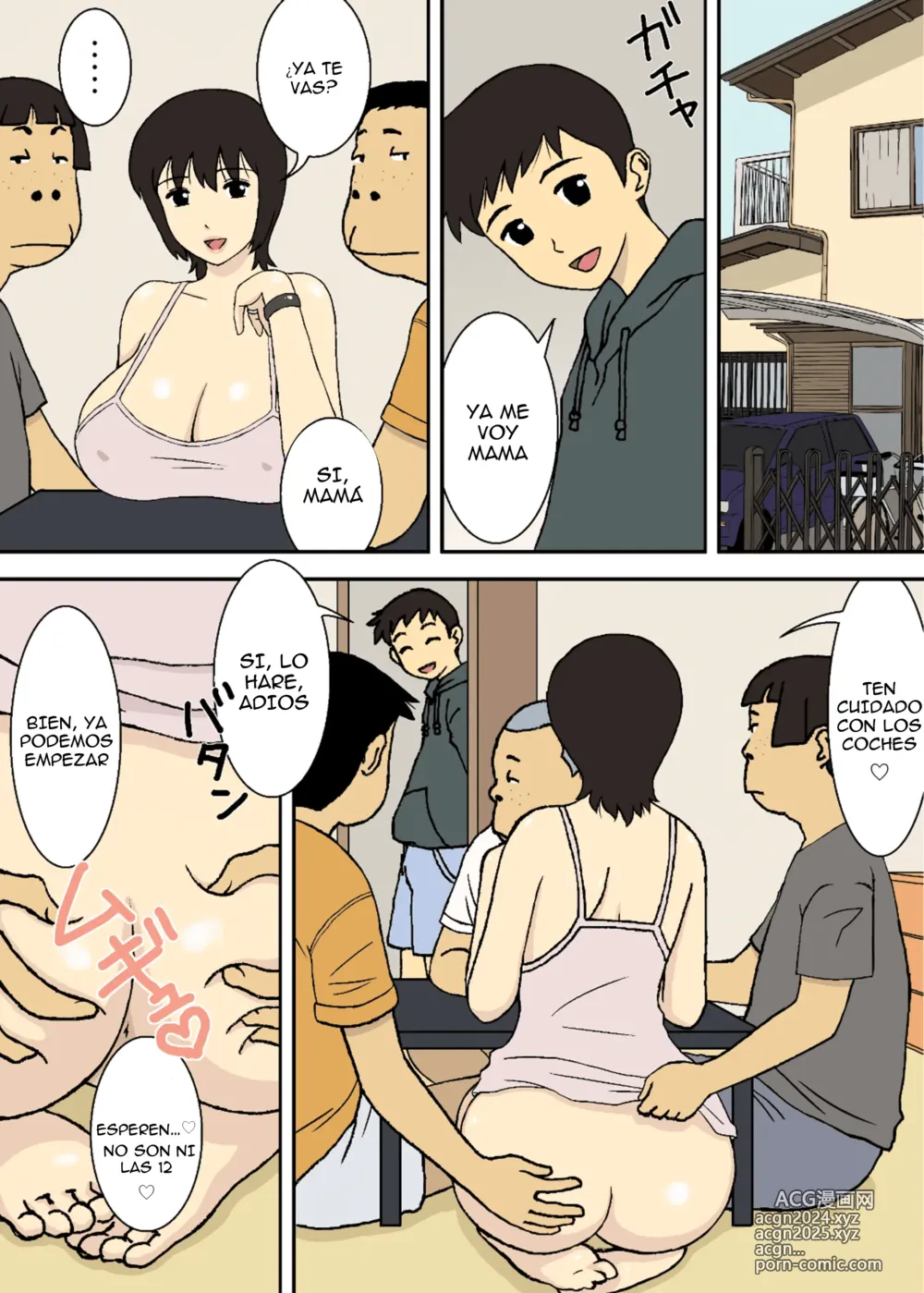 Page 25 of doujinshi Unos Chicos Traviesos y una  Esposa Tetona [Spanish] [Aiger] Sin Censura]