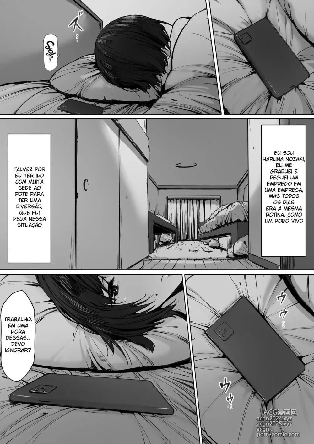 Page 4 of doujinshi Aspirante A Escrava - Capítulo de Nozaki Haruna